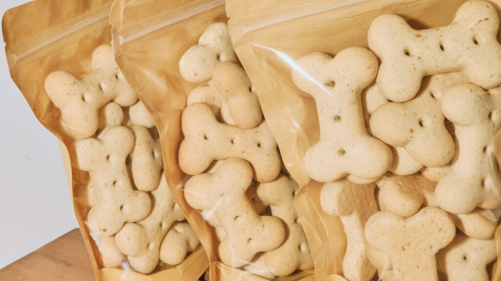 Sachet de biscuit pour animaux